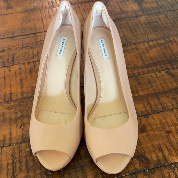 Alex Marie Nude Peep-toe 9W - Picture 1 of 8